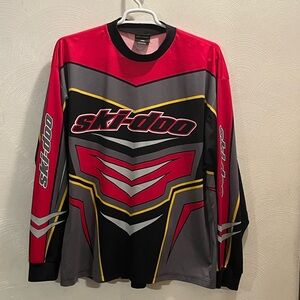 Ski-Doo Bombardier Men's Pullover Jersey. Size 2X. 54” Chest. 100% Polyester.